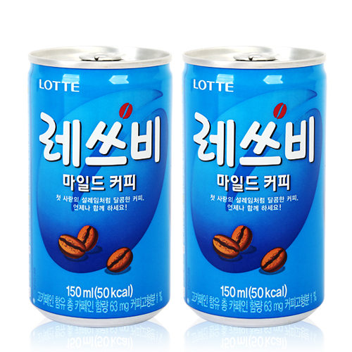 [롯데칠성] 레쓰비 마일드 175ml x 90캔(30캔 x 3박스)