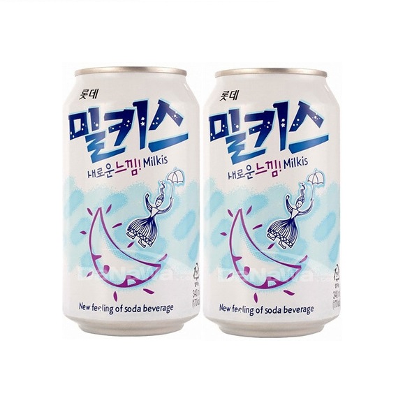 [롯데칠성] 밀키스 340ml x 24캔 x 2박스