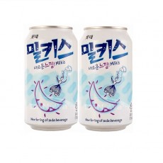 [롯데칠성] 밀키스 340ml x 24캔 x 2박스