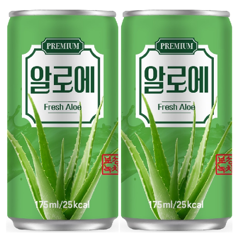 [프리미엄] 알로에 175ml x 90캔(30캔 x 3박스)