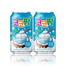 [해태음료] 코코팜 화이트 요구르트 340ml x 24캔 x 2박스