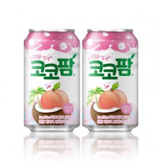 [해태음료] 코코팜 피치 핑크 340ml x 24캔 x 2박스