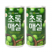 웅진 초록매실 180ml x 30캔 x 3박스