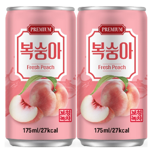 [프리미엄] 복숭아 175ml x 90캔(30캔 x 3박스)